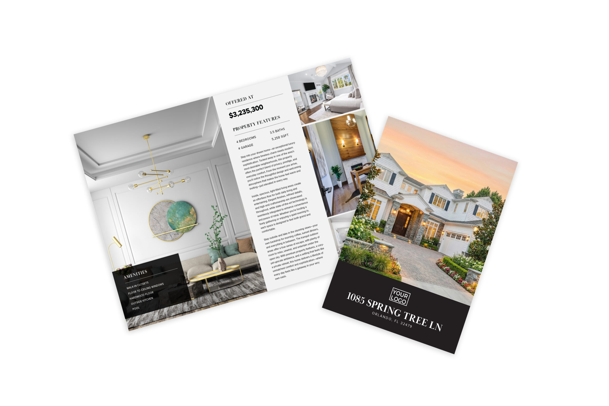 Keller Williams | 8.5 x 11 Property Listing Option 3